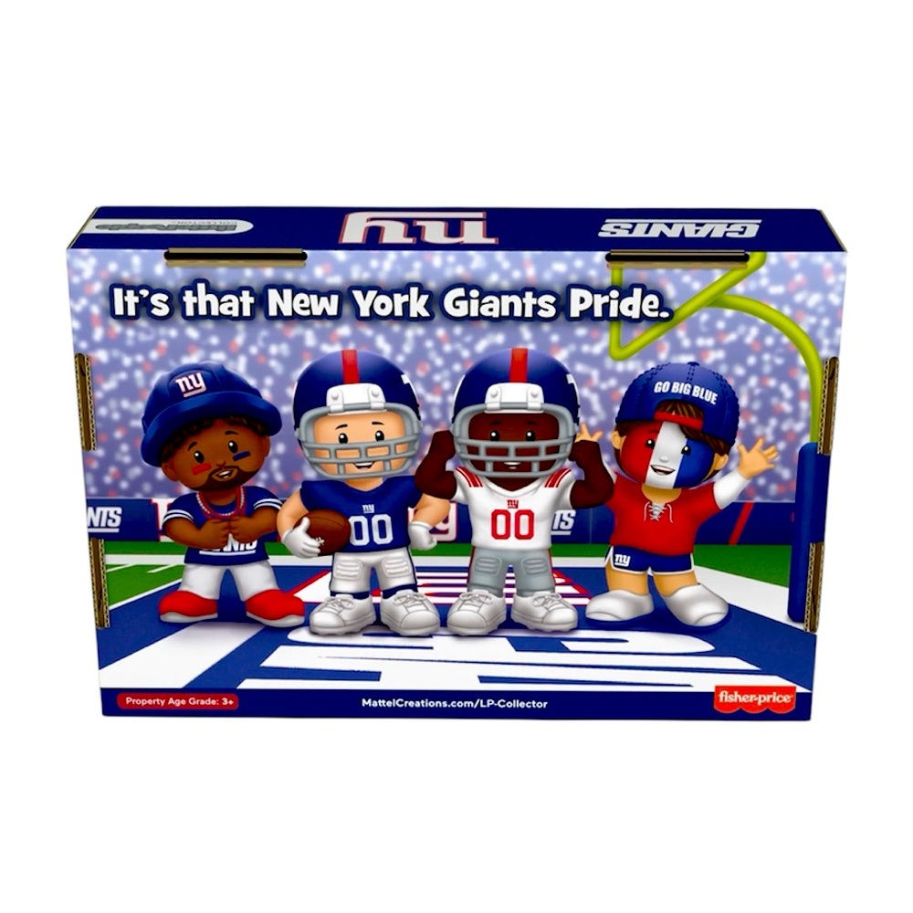 NFL New York Giants Little People Collector Figures Set - NWT - Picture 5 of 10
